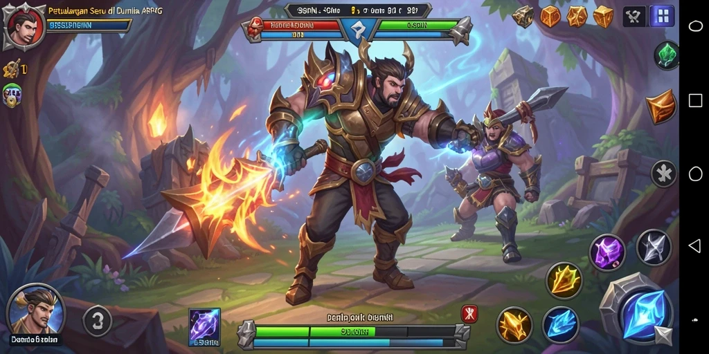 Tampilan menarik dari gameplay seru di dunia fantasi 98SPIN.