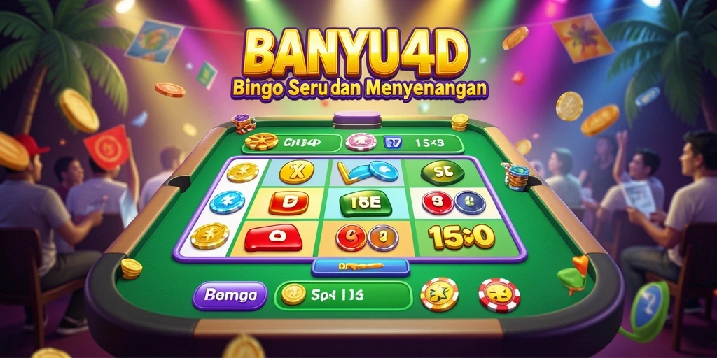 Tampilan gameplay menarik dari permainan Bingo BANYU4D