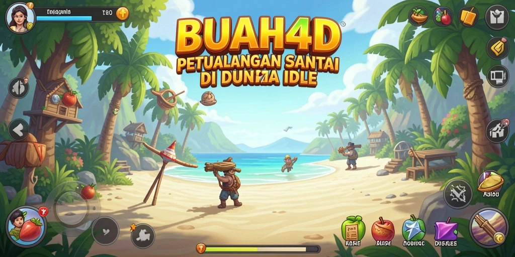 Screenshot gameplay BUAH4D dengan tampilan buah yang beragam dan animasi menarik.