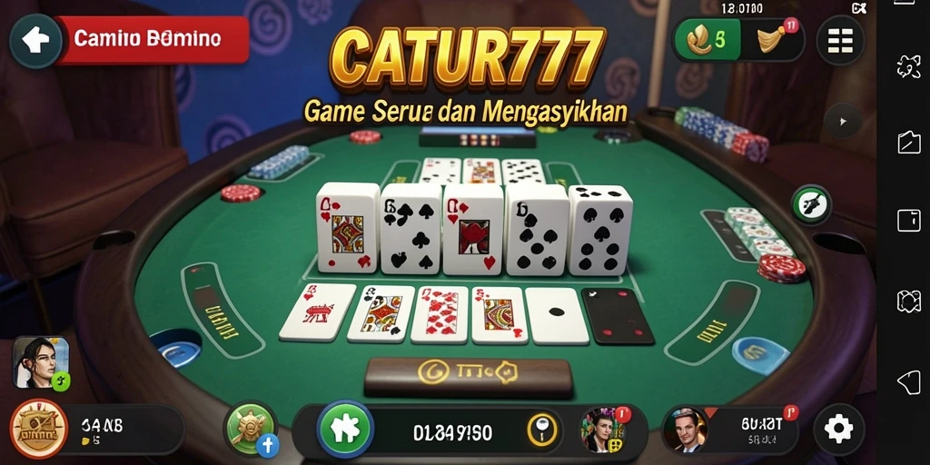 Tampilan gameplay yang mengasyikkan dari CATUR777 dengan grafis yang menarik.