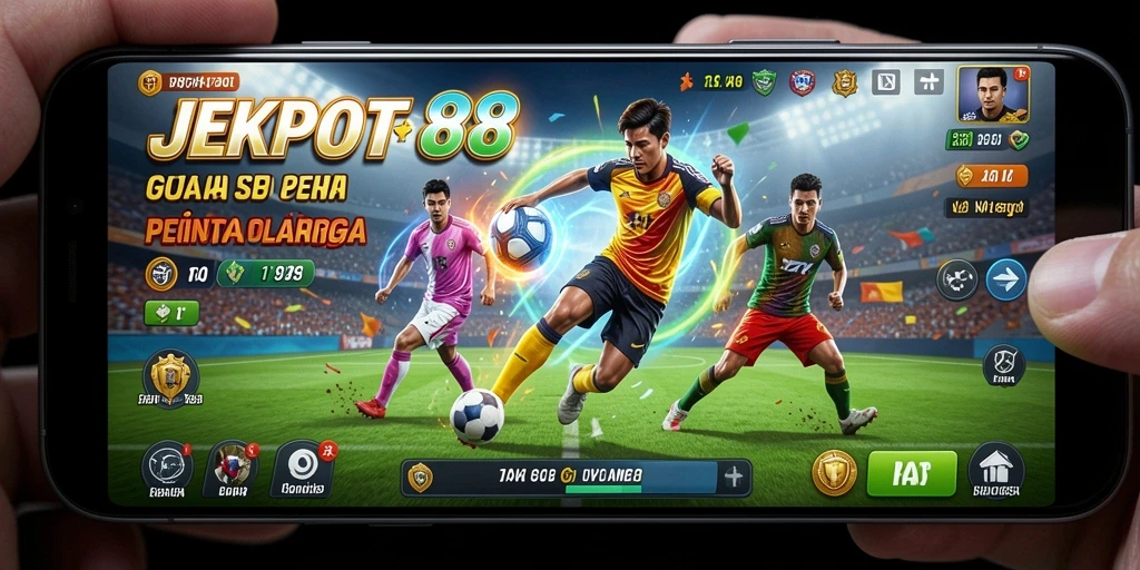 Tampilan gameplay JEKPOT88 yang menegangkan dan seru.