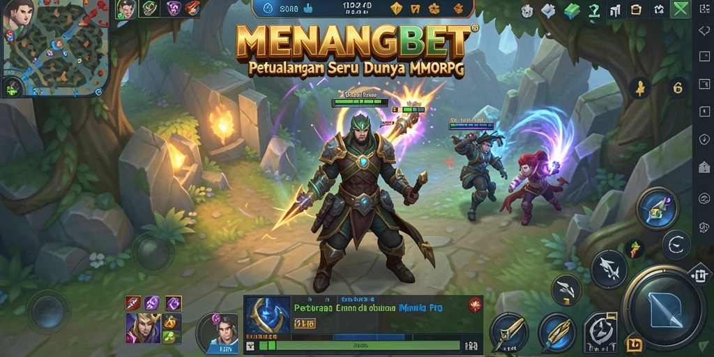 Tampilan gameplay seru di MENANGBET dengan beragam karakter.