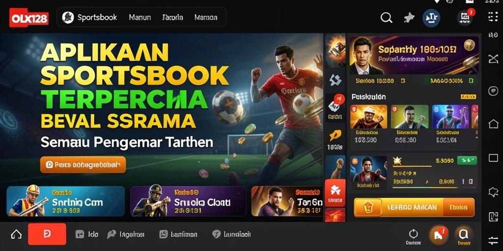 Tampilan menarik dari gameplay OLX128 yang mendebarkan.