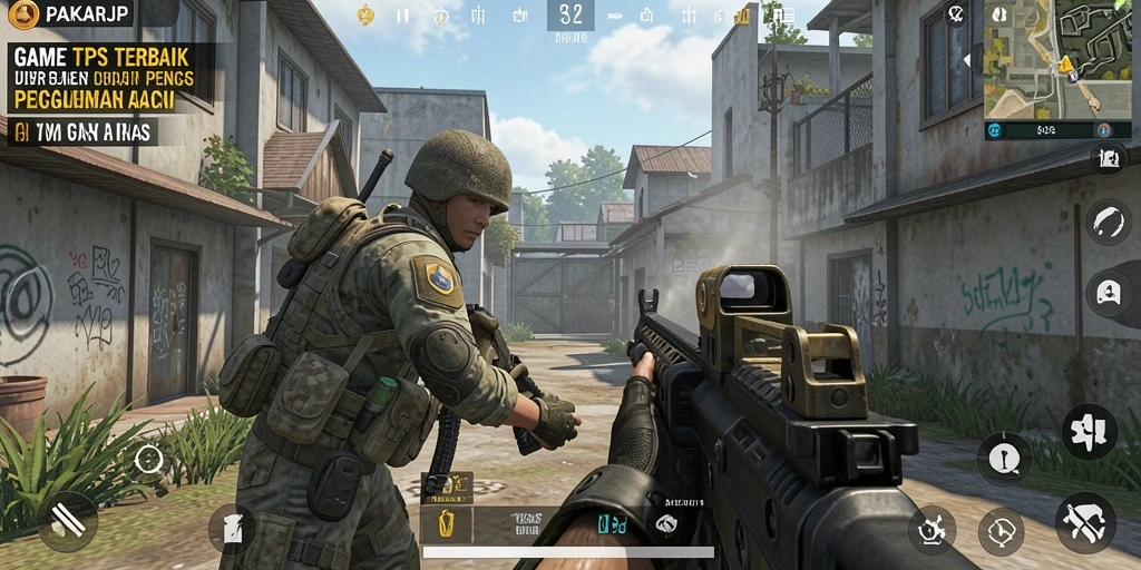 Tampilan gameplay PAKARJP yang menegangkan dan penuh aksi.
