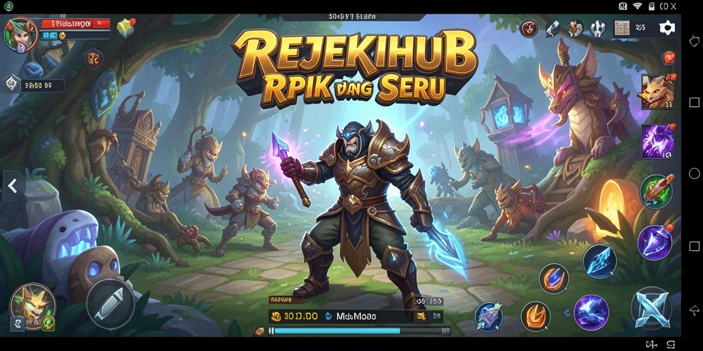 Tampilan gameplay REJEKIHUB yang imersif dan penuh aksi.