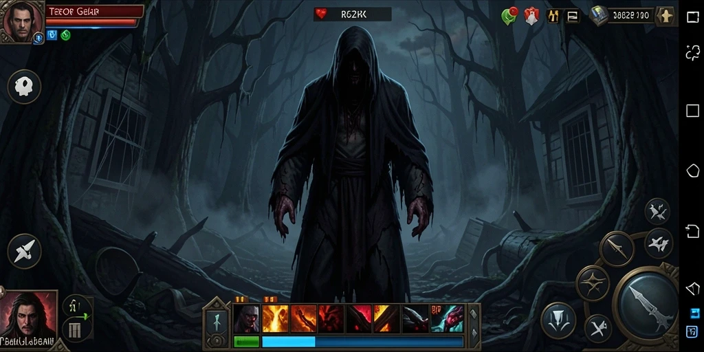 Gameplay menegangkan dengan suasana Horror yang mencekam.